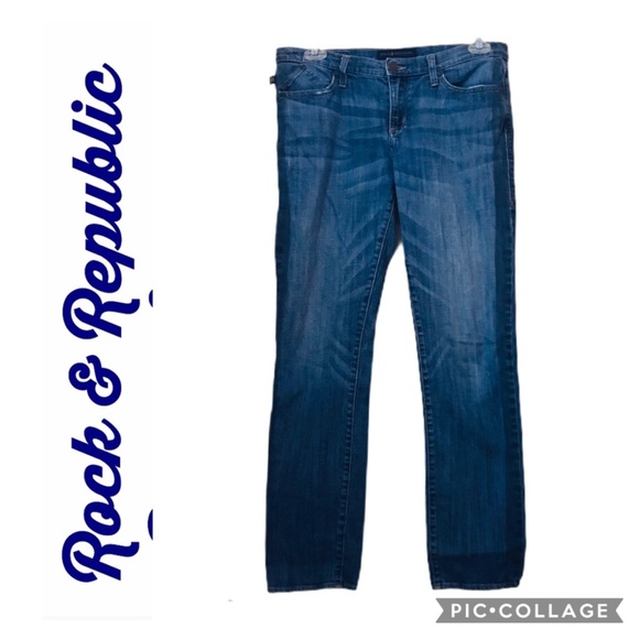 Rock & Republic Denim - Rock & Republic Medium Wash Jeans
